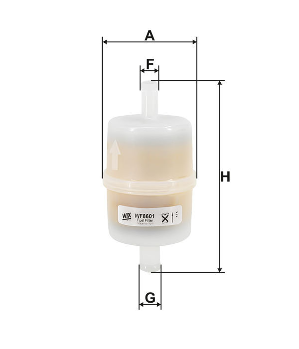 Фильтр топливный MB CLS C218, E-Klasse W/S212, GL X166, M-Klasse W166 H445WK WIX