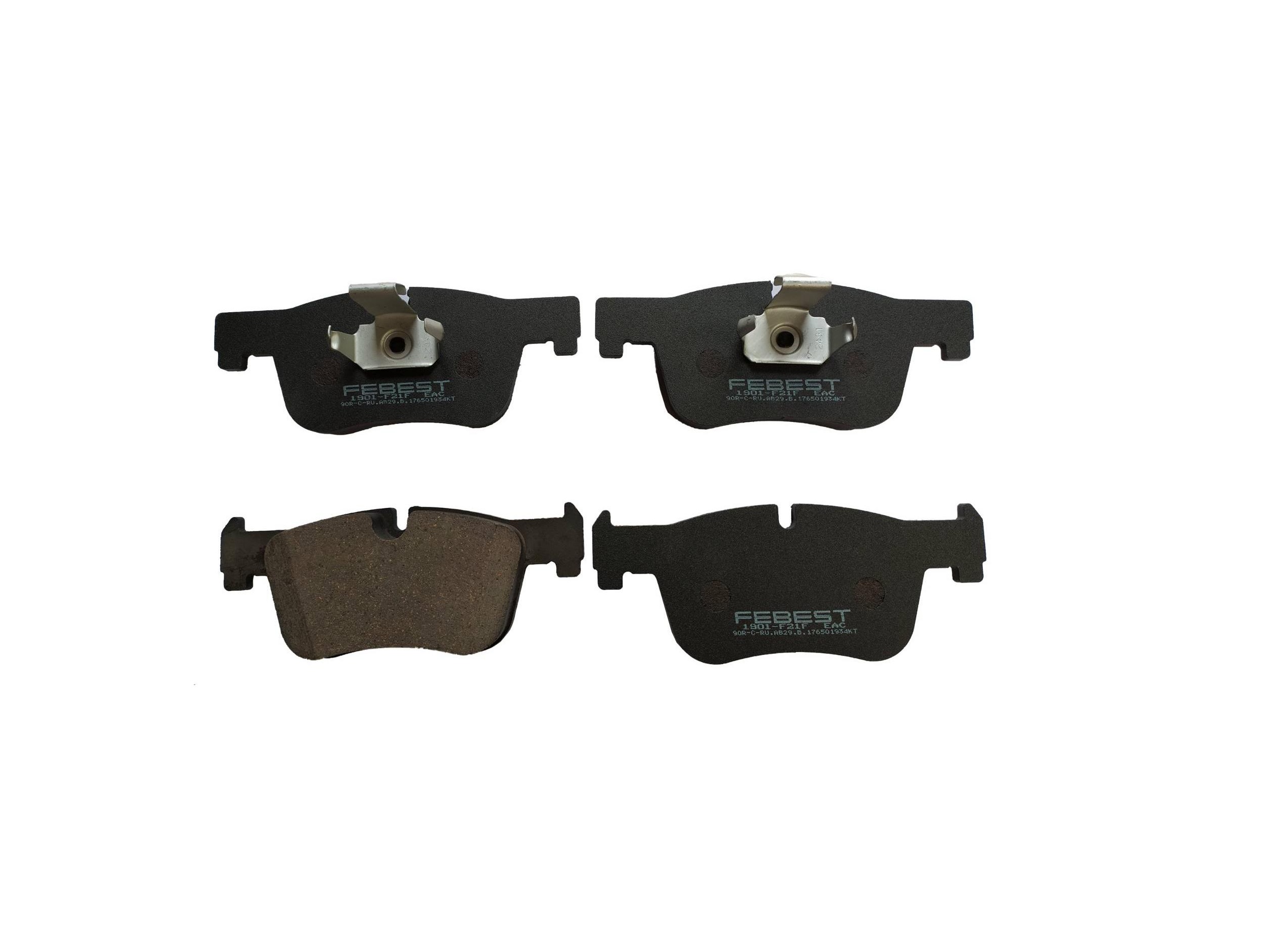 Колодки дисковые п.! с антискр. пл.\ BMW F20/F21 1.4/1.6/1.4D-1.8D 10> 34116858910 FEBEST