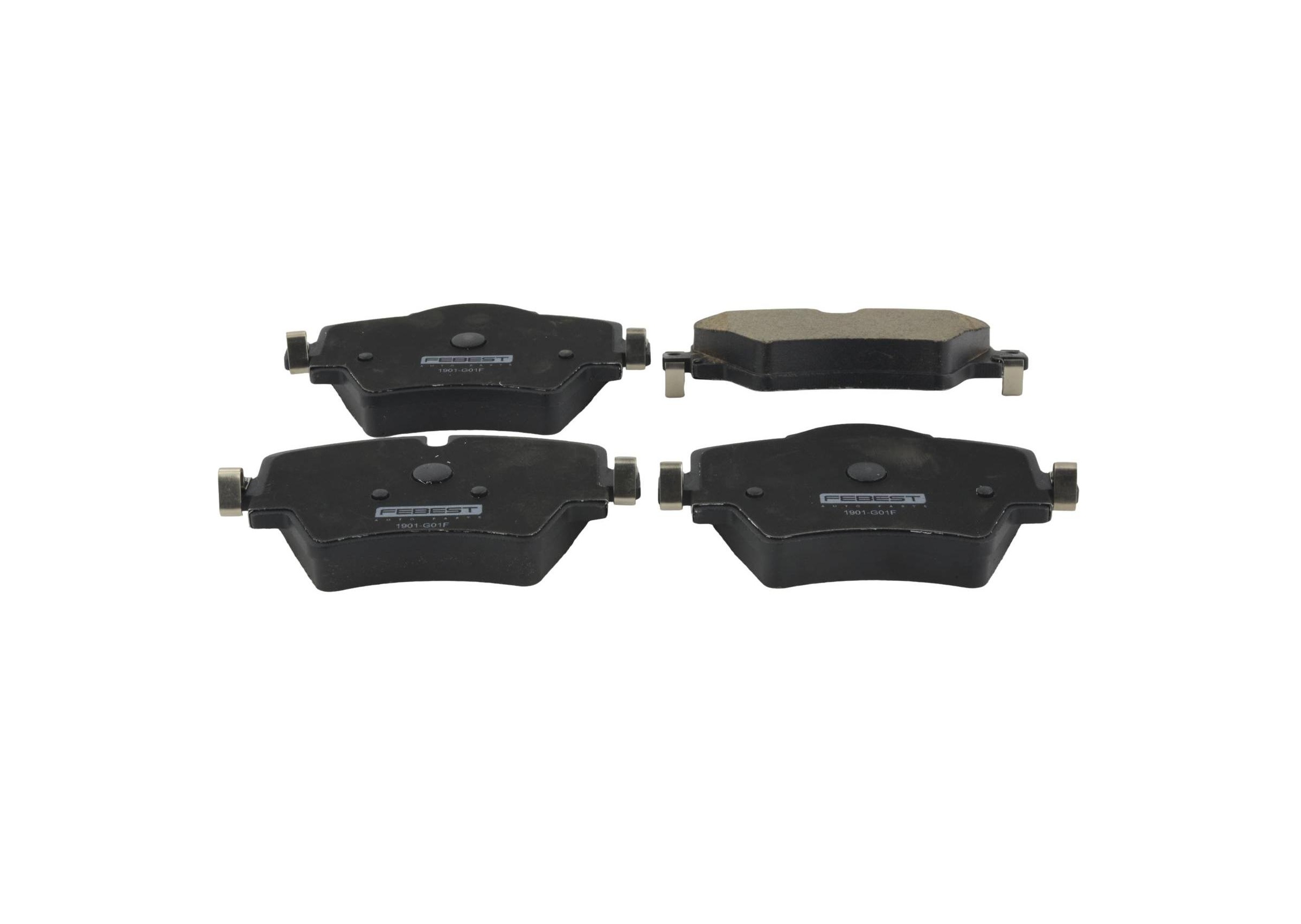 Колодки дисковые передние!\ BMW 2/X1 F45/F46 14> 34 10 6 884 492 FEBEST