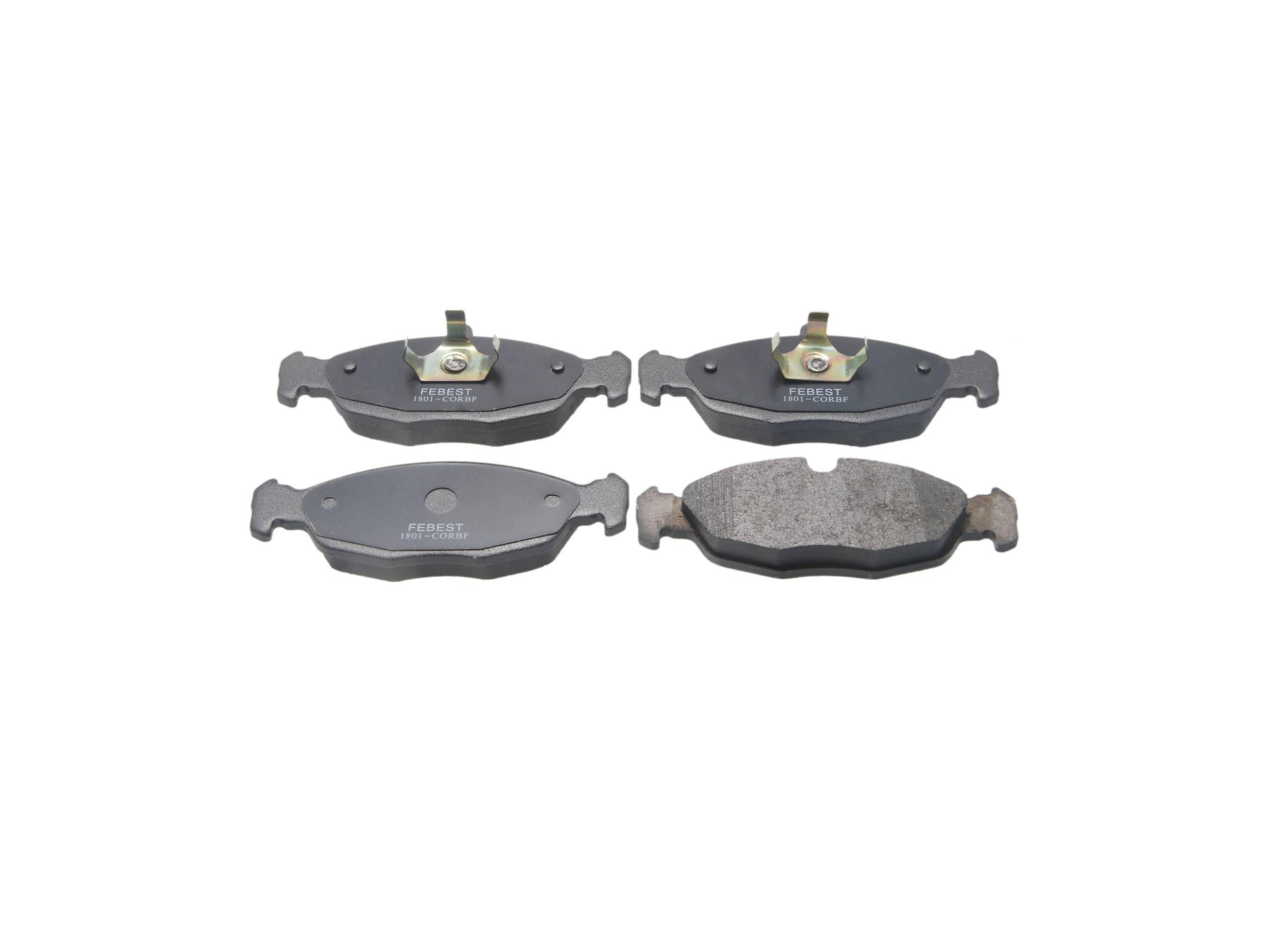 Колодки дисковые п.\ Opel Vectra A/Astra F 1.4i-1.8i/1.7D/TD 91-98 93192639 FEBEST
